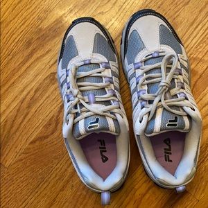 Fila Day Hiker Trail Cream/Grey/Lilac 9.5